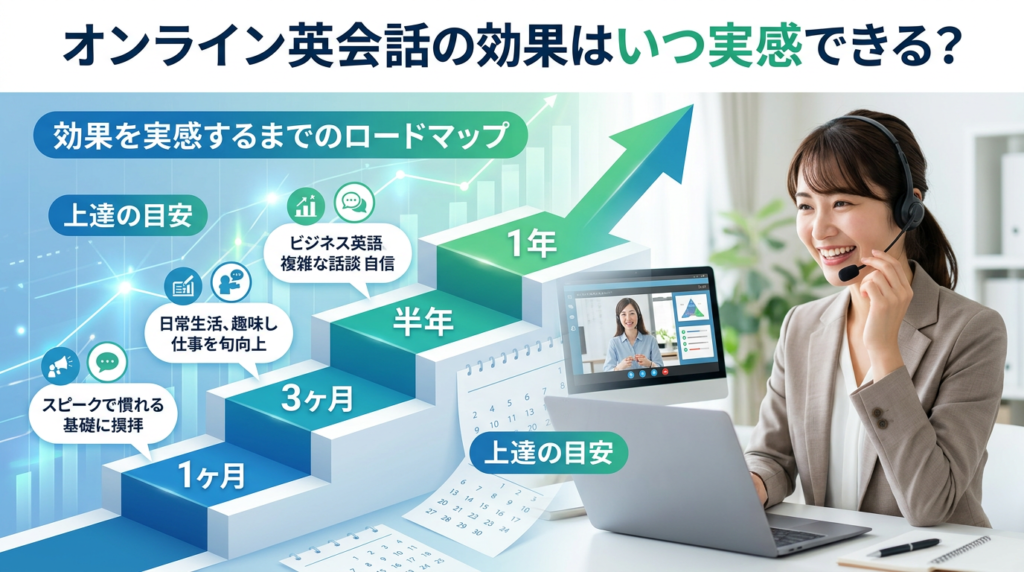 オンライン英会話の効果