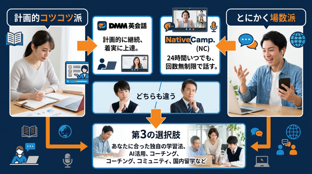 【タイプ別】結局どっちがおすすめ?