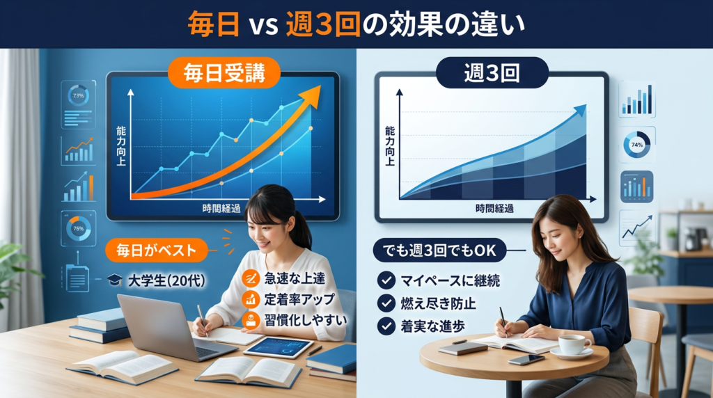 結論｜オンライン英会話は毎日やるべき？——最適な頻度を解説