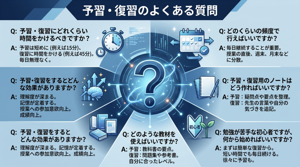 オンライン英会話の予習・復習でよくある質問（FAQ）