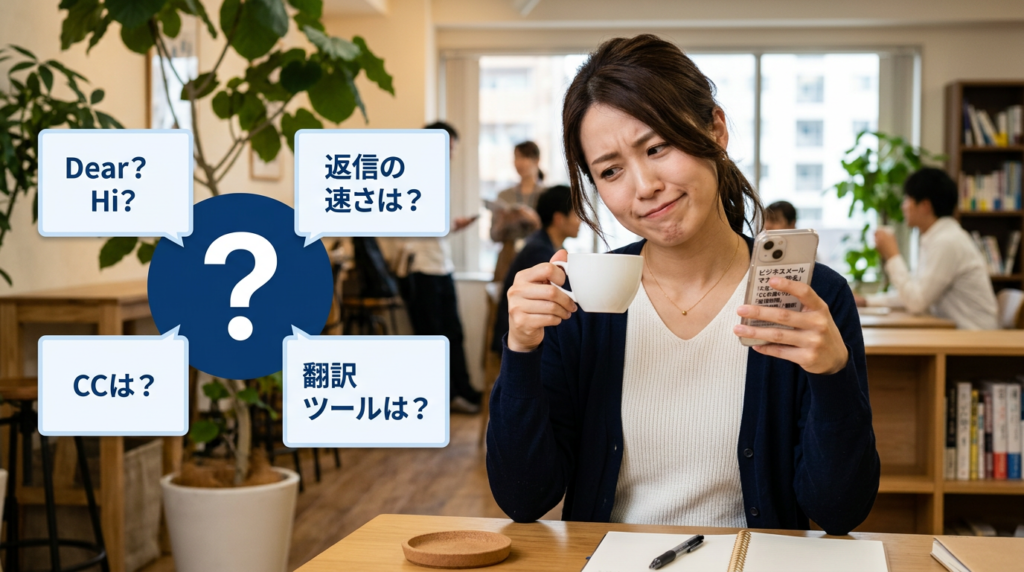 ビジネス英語メールに関するよくある質問（FAQ）