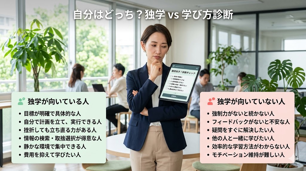英語の独学が向いている人・向いていない人の特徴