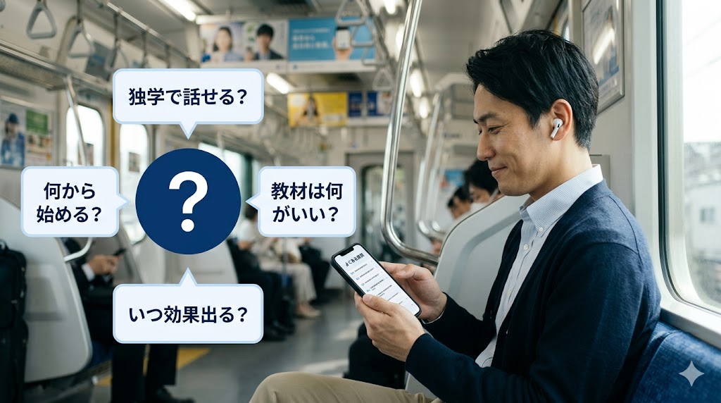 英語の独学に関するよくある質問（FAQ）