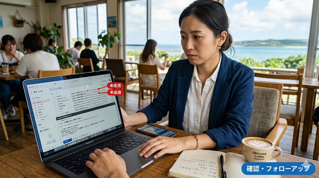 【シーン別】ビジネス英語メール例文⑤：確認・フォローアップ