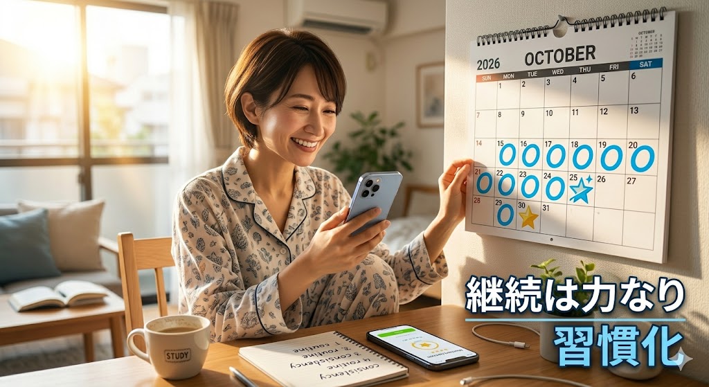 社会人がオンライン英会話を続けるコツ【挫折しない3つの法則】