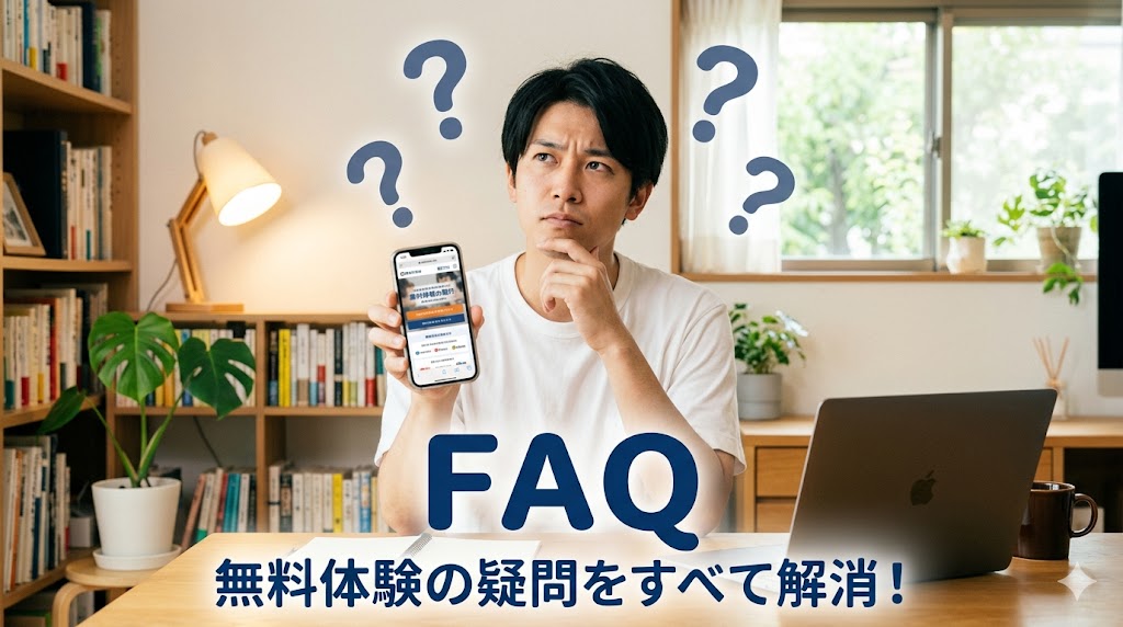 オンライン英会話の無料体験に関するよくある質問(FAQ)