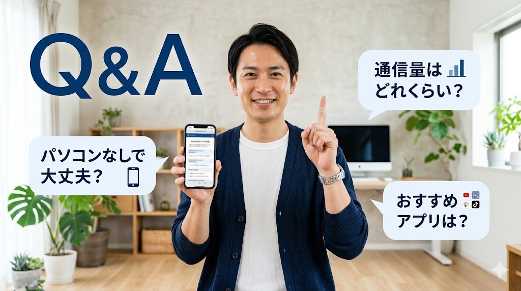 スマホでのオンライン英会話に関するよくある質問