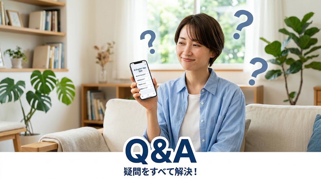 AI英会話アプリに関するよくある質問(FAQ)